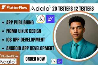 develop and publish android ios mobile app with 12 testers 20 testers