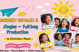 be children female vocalist, song writer for kid, nursery ryhme toddler song