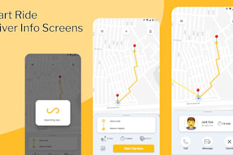 build online taxi booking app with admin panel and driver user panel