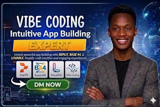 build ai apps using replit , replit ai base44 and lovable app developer
