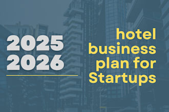hotel business plan writer for startups hospitality business plan financial plan