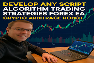 develop any script algorithm trading strategies forex ea crypto arbitrage robot