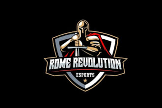 design sustainability e sports organization logo