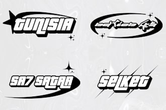 design awesome y2k logo for your company