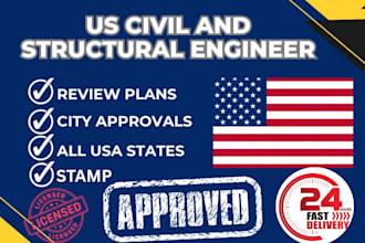 review stamp architectural plan and structural engineer, pe stamp, florida stamp