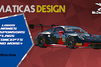 create your personal or team iracing liveries