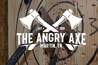 design a modern minimalist masculine fighting brand logo