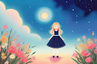 design children book illustrations and children book cover