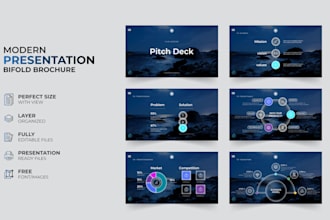 design, redesign medical, investor sales pitch deck presentation