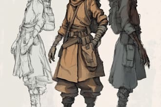 design fantasy weapons in any artstyle