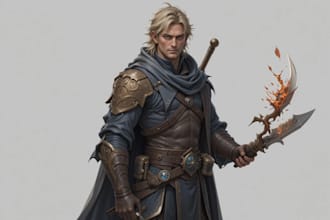 design a dnd character art and dnd character art