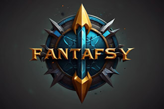 design medieval, fantasy, rpg gaming logo