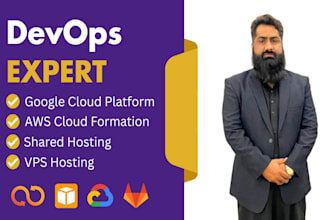 provide devops services for AWS, gcp, shared and vps hosting