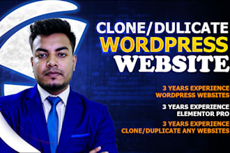 clone or duplicate your wordpress website perfectly