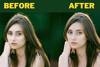enhance low quality image into high end quality