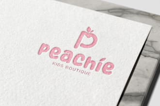 design minimal logo and branding board for your business