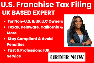 file us franchise tax report for llcs for us and non us residents