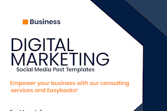 design professionally social media post, product and banner