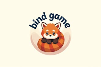 do awesome red pandas mascot logo design