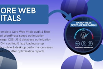 boost wordpress speed and pass core web vitals test