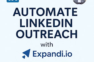 set up your automated linkedin campaign using expandi