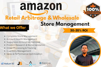 manage your amazon retail arbitrage and wholesale store