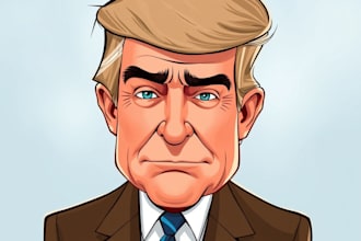 draw a political and editorial cartoon