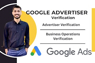 google ads account advertiser verification