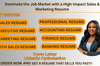 write sales resume, marketing resume, tech sales resume