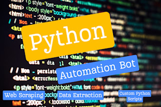 do python web scraping, data collection