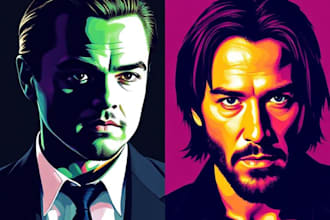 make a beautiful wpap pop art portrait