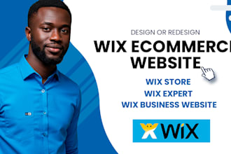 setup wix ecommerce website, design wix online store