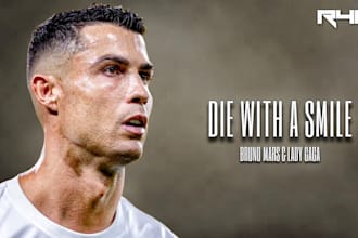 design stunning cristiano ronaldo thumbnails for youtube football videos