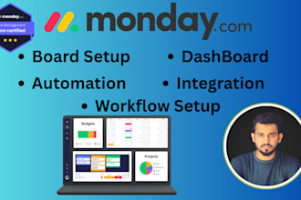 setup monday workspace, monday project management, virtual assistant manager