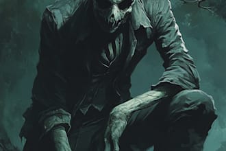 make a horror book covers for your fantasy, sci fi, horror