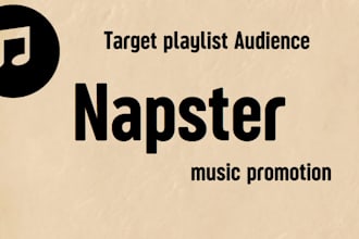 promote napster music,playlist, and napster music through ads campaign