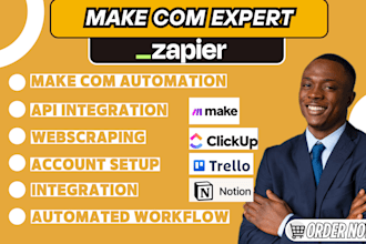 setup make com automation make com scenario makecom n8n made com api integromat