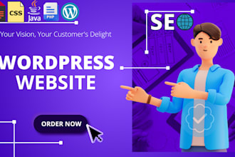 build a wordpress site that your customers will love to use