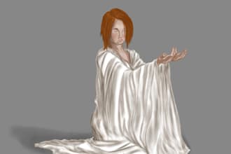 draw portrait, full or half body illustration