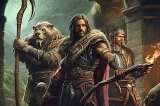 make d and d character art and dnd character art