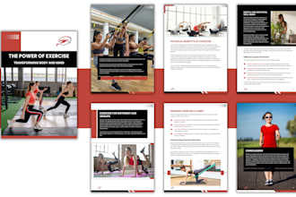 design ebook, pdf, workbook and lead magnet