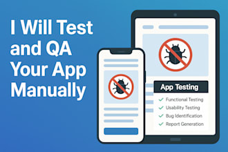 test and QA your android and ios mobile applications