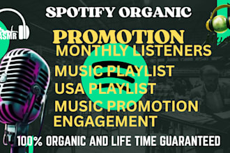 spotify music promotion,  spotify music playlisters, itunes music ,souncloud
