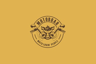 design a bold motorcycle clothing and apparel logo