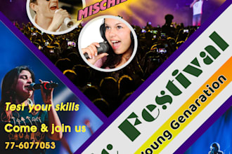 do the professional flyer, leaflet, brochure design