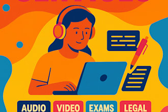 transcribe audio and video to text with 100 percent accuracy