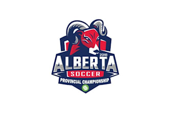 design awesome super alberta soccer logo