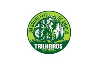 design modern best quality biker friends logo