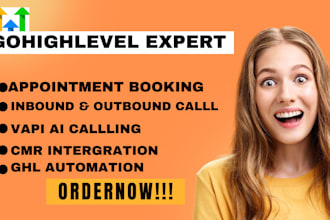 setup your gohighlevel workflow, automations sales funnel chatbot seutp manychat