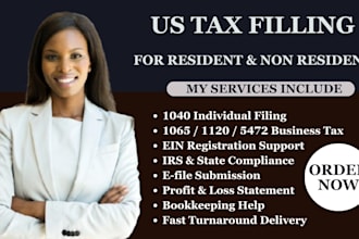 accurate and fast US tax filing with irs compliant e filing